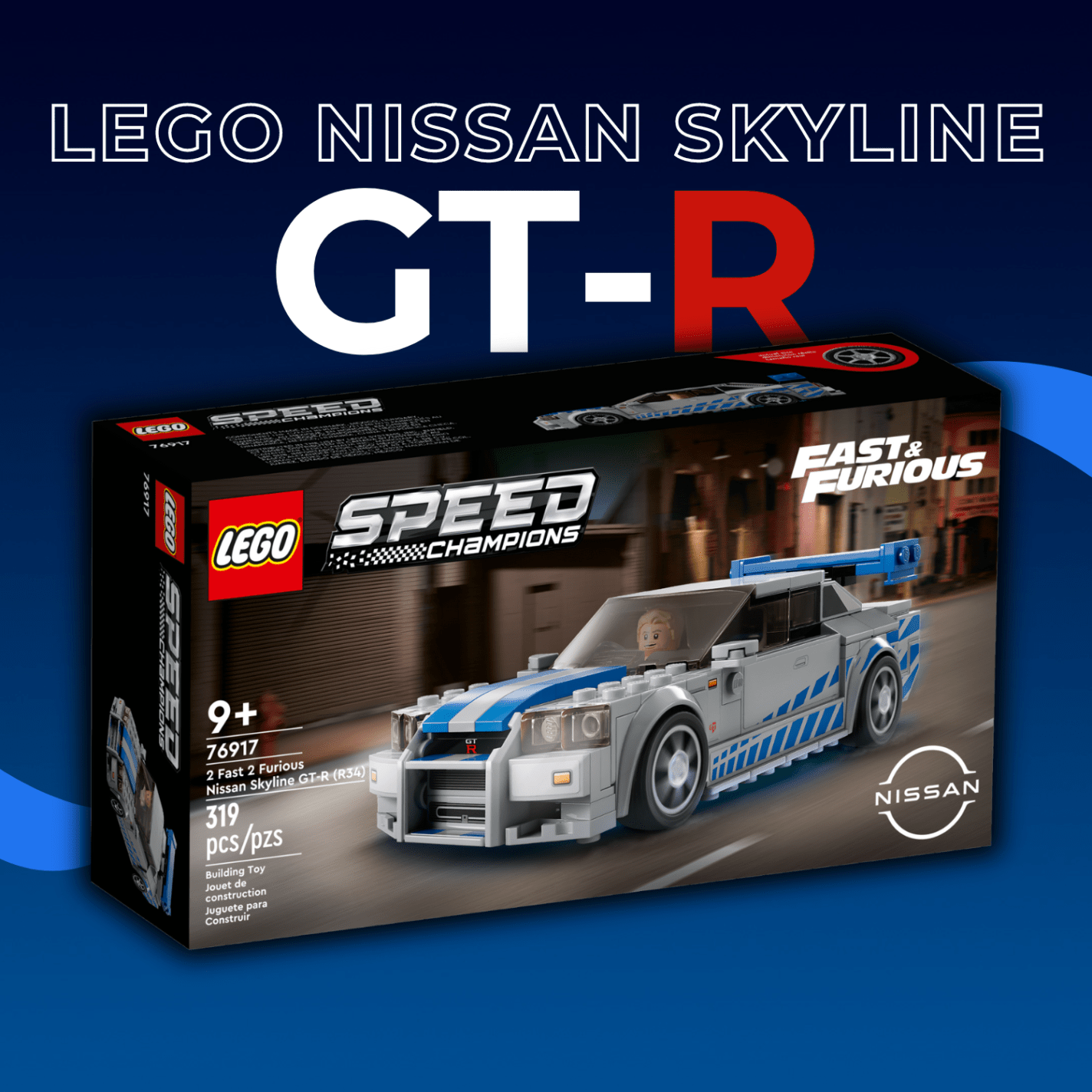 Lego Nissan Skyline GT-R Competition